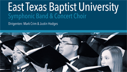 Foto für East Texas Baptist University Band & Chor