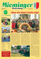 Mieminger Dorfzeitung Oktober 2021